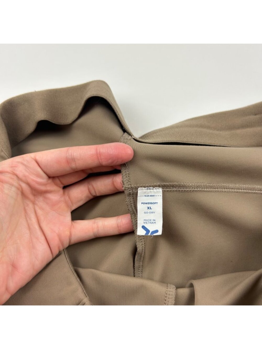 Old Navy Sediment Brown Power Soft Knit High Rise Wide Leg Trouser XL - Picture 5 of 8